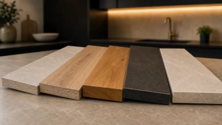 Foto Pracovní deska: laminát, masiv, kompakt nebo kámen? Porovnání 5 materiálů