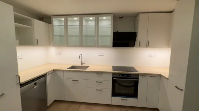 Foto realizace kuchyně Montáž kuchyně IKEA do U Olomouc