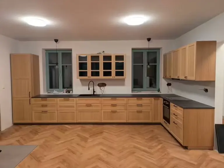 Foto realizace kuchyně Montáž Ikea kuchyně Semily